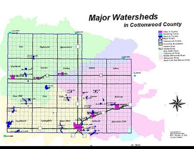 Cottonwood County Land Use Map