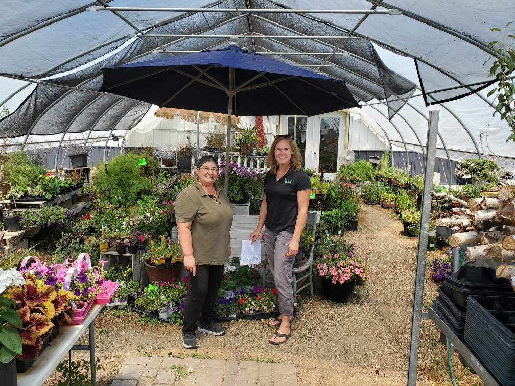 RLF Loan Client New Beginnings Garden Center