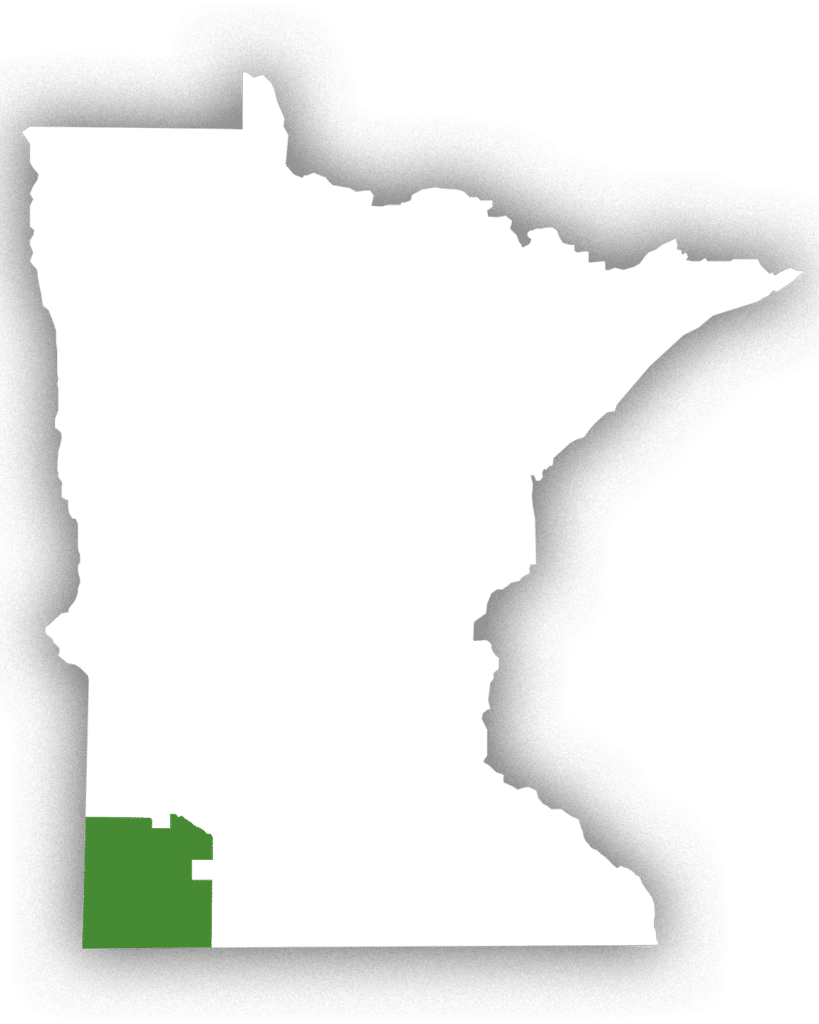 Minnesota Icon with Southwest MN